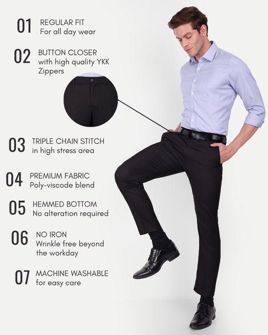 Printed formal pants for Men