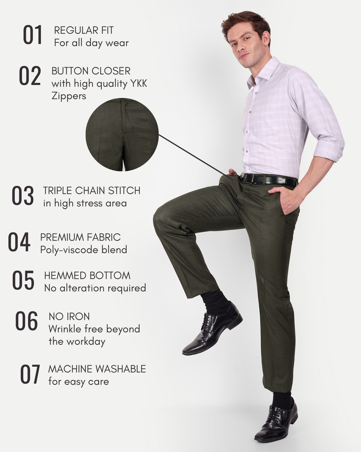 NeoPrint™ formal pants
