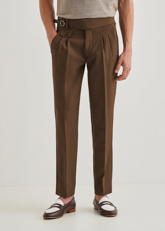 Brown Gurkha Pants