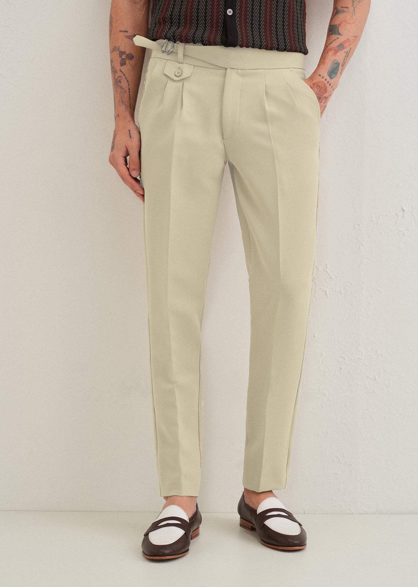 Classic Buckle™ Gurkha Italian Pants !