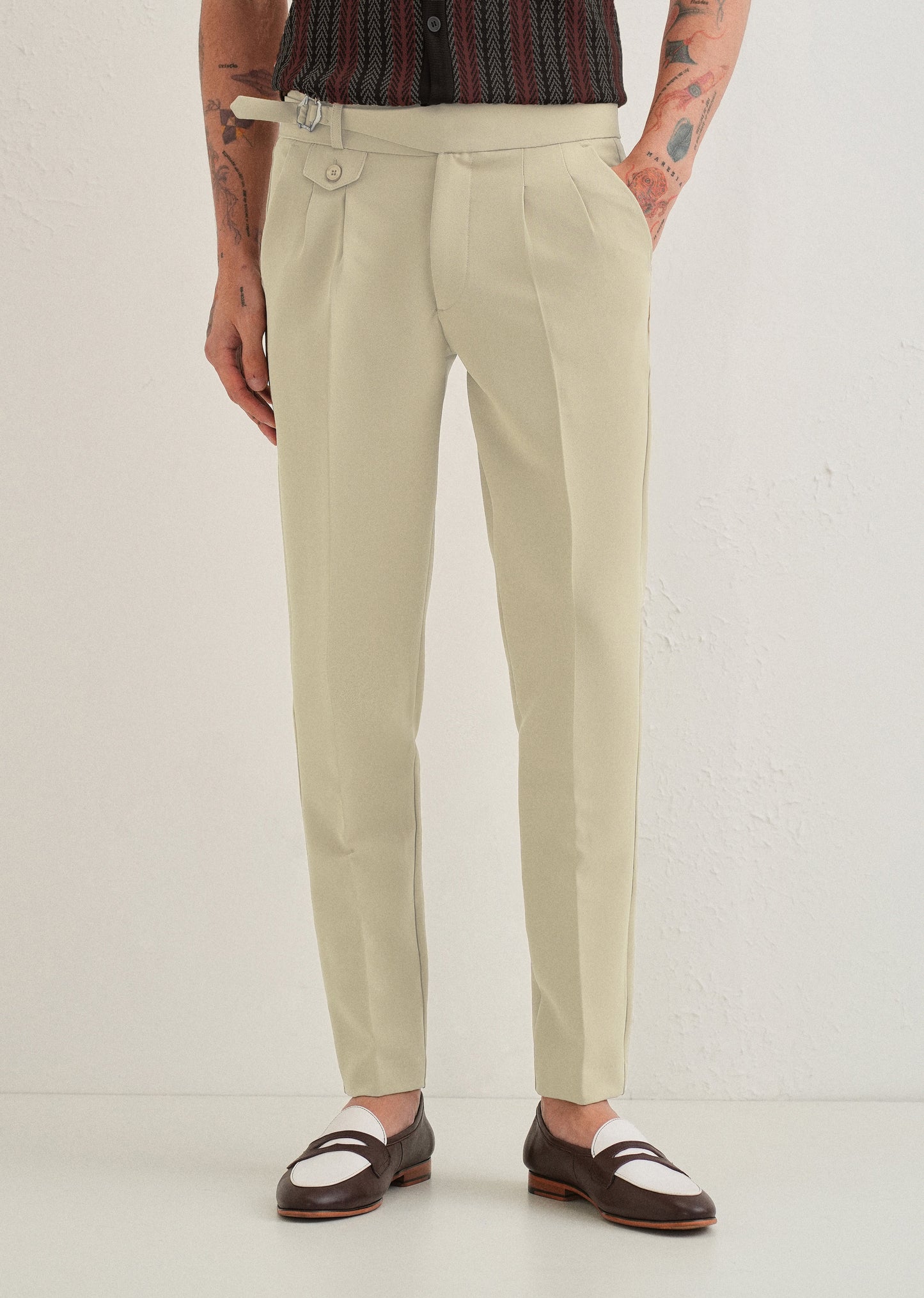 Classic Buckle™ Gurkha Italian Pants !